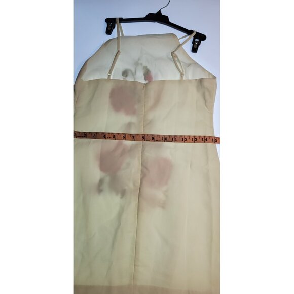 Endless Rose Anthropologie Dress Women’s Halter Sz Small White Embroidery - Picture 11 of 16